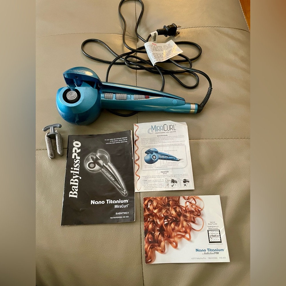 BaByliss Pro Nano Titanium MiraCurl - Blue